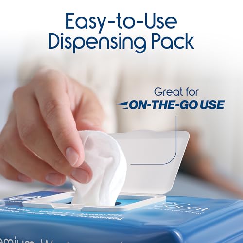 image for Inspire Adult Wet Wipes, Wash Cloths | Adult Wipes for Incontinence & 