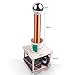 Tesla Coil DIY Kit, PEMENOL Touchable Plasma Ball Spark Gap Arc Generator for Physics Teaching, Arc Plasma Artificial Lighting Science Experiment Model for College University Education Experiment