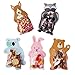 Sacs De Bonbons Clairs 50pcs Dessin Animé De Pâques Cadeau Auto-adhésif Auto-adhésif Pochette Animal Bunny Boîte avec Carte Autocollant
