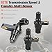 3Pcs 62TE Transmission Speed Sensor & Transfer Shaft Sensor Compatible with Chrysler Pacifica Sebring 200 Grand Voyager Compatible with Dodge Avenger Grand Caravan Journey Replace 5078930AA 5078554AA