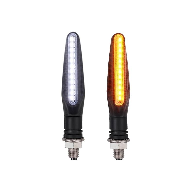 Clignotants moto E11 feu indicateur de direction LED 335SMD avec relais M10 universel