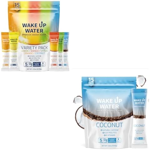 Variety + Coconut (15+15 Pack) - Energy + Hydration Packets Cover