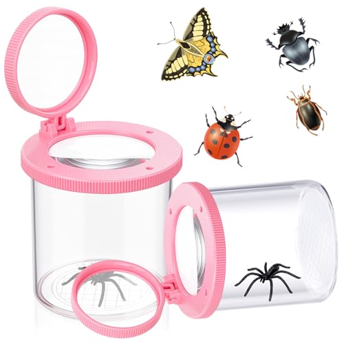 Skylety Bug Jars Pink