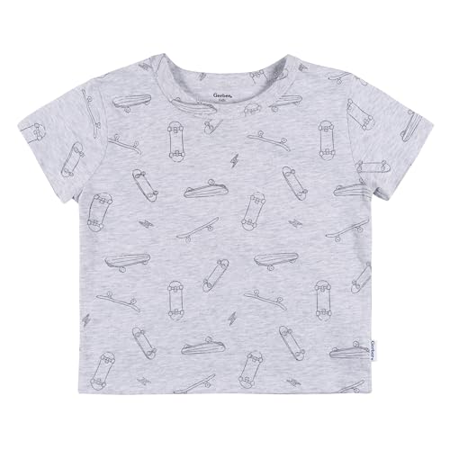 Image of Gerber Baby Boys' Toddler T-shirt and Short Set
