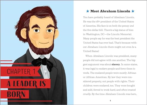 The Story of Abraham Lincoln: A Biography Book for New Readers