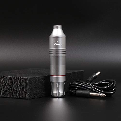 Dragonhawk Atom Rotary Pen Tattoo Machine Japan Motor For Tattoo Artists (Silver) #TOP3