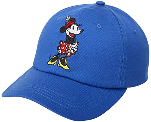 Disney Women’s Minnie Mouse Hat –Baseball Cap, Mom Hat, Size One Size, Minnie Mouse Blue #TOP10
