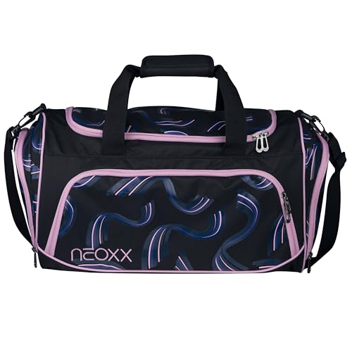 Neoxx - Move Sporttasche Hello Wave - 25L, großes Hauptfach, Nassfach, 2 Tragegriffe, Verstellbarer Schultergurt