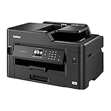 Brother MFCJ5330DW - Impresora multifunción de tinta profesional, conexión WiFi, con tecnología de inyección de tinta, Negro
