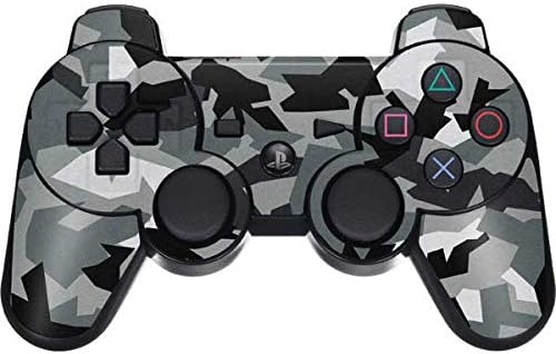 Skinit Decal Gaming Skin for PS3 Dual Shock Wireless Controller - Originally Designed Urban Camouflage Black Design