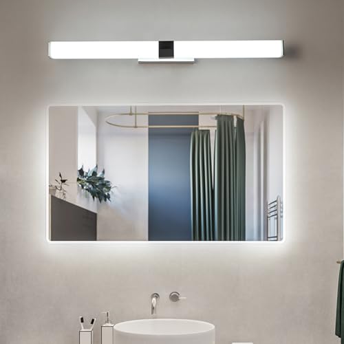 LED espejo baño apliques de pared en acero inoxidable de alta calidad y diseño minimalista 5
