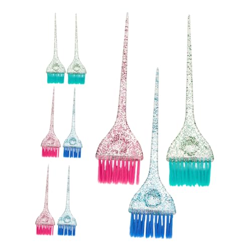 Healvian 9 Pinceles Para Teñir El Cabello Aplicador De Tinte Para El Cabello Pincel Para Resaltar El Pincel Aplicador De Color Para Teñir El Herramientas Para