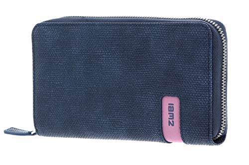 Preisvergleich Produktbild zwei Mademoiselle MW2 Börse 20 cm Canvas-Blue