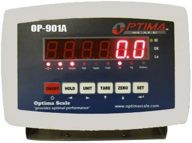 OP-901 ABS Plastic Digital Weighing Indicator with Rechargeable Battery