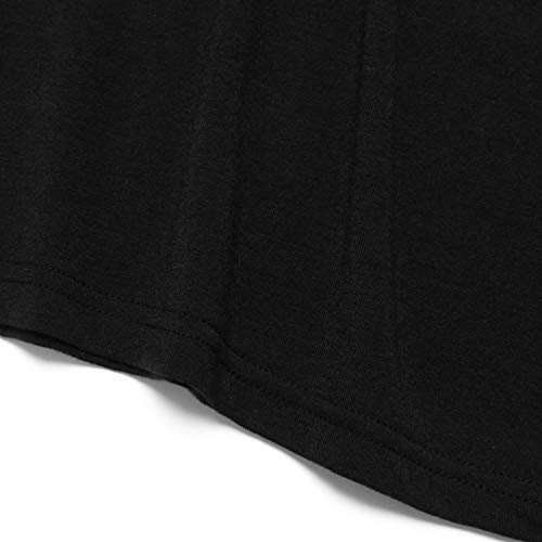 Pesion Womens Off The Shoulder Tops Sexy Shiny Shirts Long/ Short Sleeves Fashion Graphic T-Shirts Blouses, Black+ Gold X-Large #TOP3