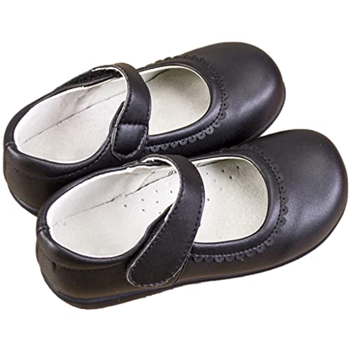 rismart Mary Jane Shoes Girls School Uniform Dress Flats for Toddler Big Girls4
