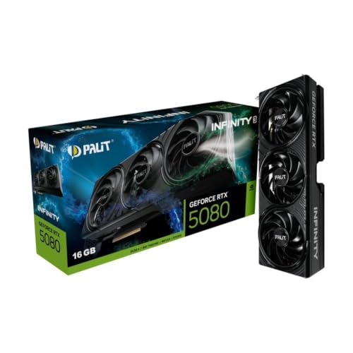 Image of Palit GeForce RTX 5080 Infinity 3 (16GB GDDR7/PCI Express 5.0/2617MHz/30000MHz)