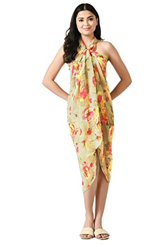 Image of MIRCHI FASHION Western Summer Beachwear Swimsuit Coverup Sarong for Women
