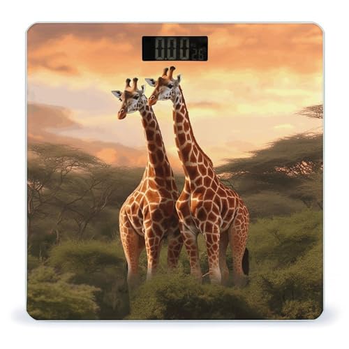 Báscula Digital Couple Giraffe para Peso Corporal miniatura 1