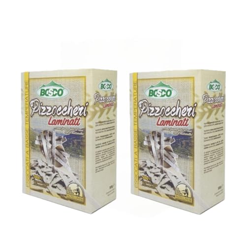 Bosco - Pizzoccheri Sana Cucina in Astuccio - 2 Confezioni da 500g