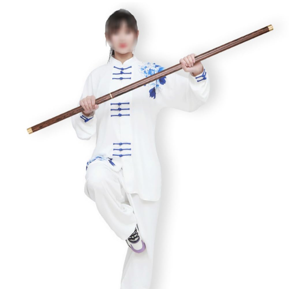 Règle De Tai Chi Traditionnelle, Bâton en Bois pour Posture De Qi Gong pour Personnes Âgées, Bâton De Taiji Portable pour Arts Martiaux, Wushu, Kung Fu, Tai Chi Bang