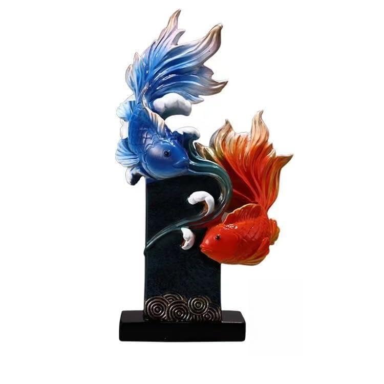 Sculpture artistique de luxe en résine TUSUOD pour salon élégant