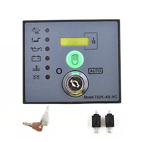 marddpair DSE702K-AS DSE702AS Electronic Auto Start Generator Controller Module Control Panel Fit for Generator