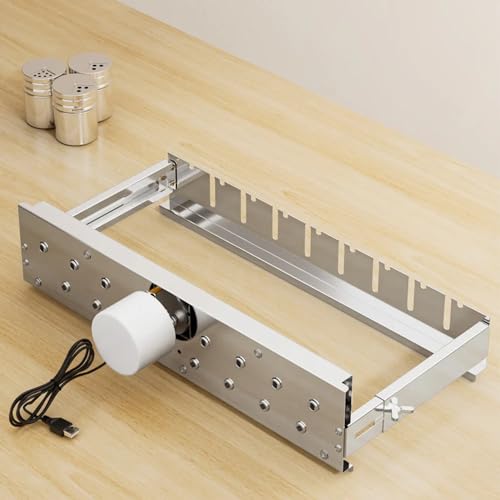 Barbecue entièrement automatique avec support rabattable AC/DC 5V de 80cm - 7
