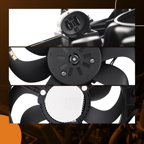 Image of maXpeedingrods Radiator Cooling Fan Assembly with Shroud for Buick Envision 2017-2020, 23365567 84190683 GM3115293