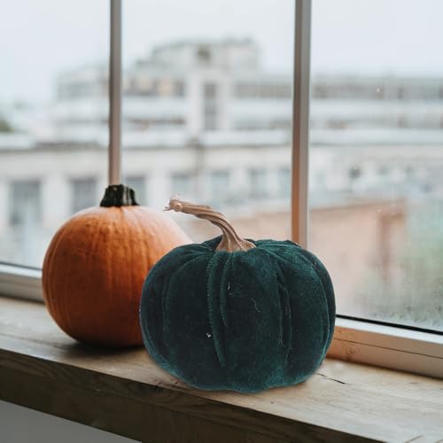 Calabaza decorativa para mesas de Acción de Gracias y salones rústicos en otoño 5