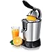 Produktbild Arendo - elektrische Saftpresse 800 Watt - Edelstahl Zitruspresse Orangenpresse Entsafter - Hochleistungsmotor - sehr hohe Ergiebigkeit - Edelstahlkegel - BPA frei - Spülmaschinen-geeignet