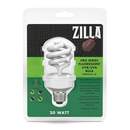 Zilla Fluorescent Coil Bulb Tropical 20 Watts, White by Zilla - Image 4