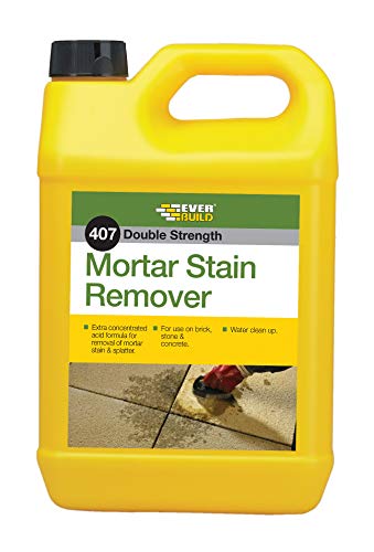 Everbuild 407 Mortar Stain Remover Building Products Surface Treatments 5L