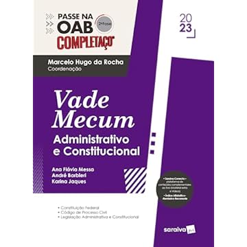 Capa do livro Vade 2ª fase OAB - Administrativo e Constitucional - 1ª edição 2023
