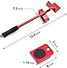 Furniture Lifter Easy to Move Slider 5 Piece Mobile Tool Set, Heavy Furniture Appliance Moving and Lifting System - Maximum Load Weight 330Lbs