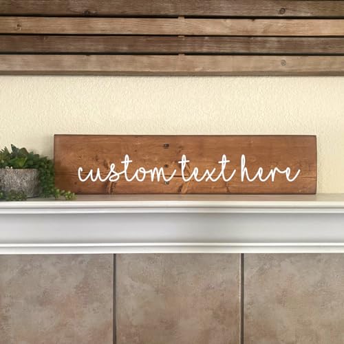 Custom Upcycled Wood Pallet Sign, Veteran Owned, One of a