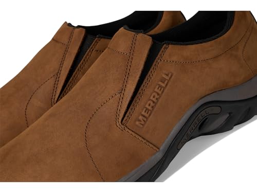 Merrell Merrell Men's Jungle Moc Nubuck Moccasin, New Brown, 10.5 Wide