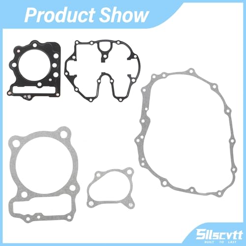 Image of Silscvtt Gasket Kit Replacement for Honda 400EX TRX400EX 1999-2004 | Engine Top Bottom End Gaskets Set