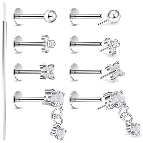 Lsnevsie 18K �����b�L 20G 18G 16G �X���b�h���X �t���b�g�o�b�N �C�������O �X�^�b�h �T�[�W�J���X�e�����X�X�`�[�� �v�b�V���C���m�[�Y�����O �X�^�b�h �g���K�X �t�H���[�h �w���b�N�X �R���N ��C�������O �s�A�X �W���G���[ 