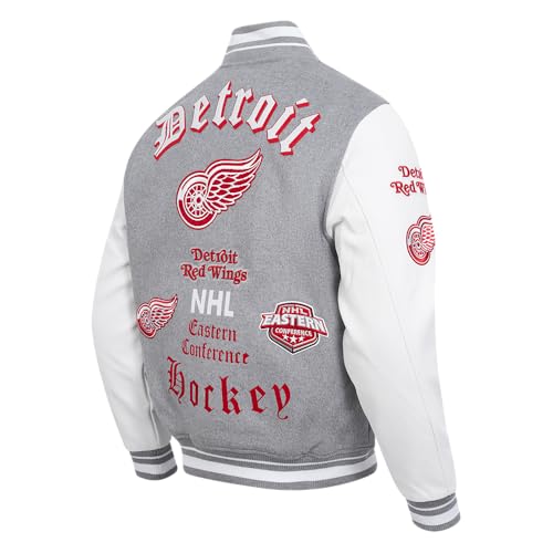 Image of Pro Standard Mens NHL Old English Varsity Jacket