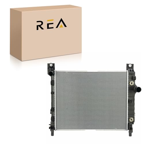 Image of Engine Coolant Radiator with Transmission Oil Cooler Compatible with Dodge Dakota 4.7L 2000-2004, Dakota 3.9L 2000-2003, Dakota 3.7L 2004, Durango 4.7L 2000-2003,Dakota 5.9L 00-03 & More 55056426aa