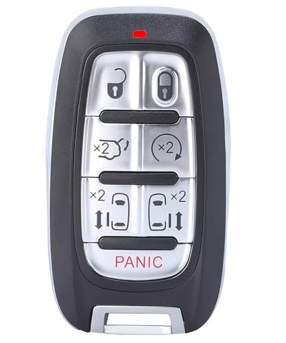 Smart Key Fob for Chrysler Voyager 2017-2024, YIKEBALOG Proximity Remote Control Key Fob Replacement for Chrysler Pacifica 2017-2021 M3N-97395900 68217832AC