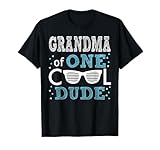 Grandma of One Cool Dude - Funny Birthday Boy Cool T-Shirt