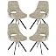 4 Light Coffee Chairs