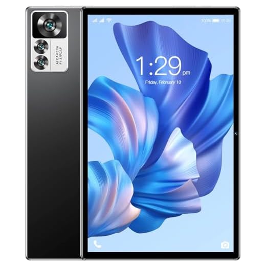 Tablet 12S PRO, 256GB, 8GB RAM, Dual-SIM,Tela Imersiva de 10.1', Câmera Traseira 32MP, Câmera frontal de 16MP, Wifi, Android 13, 8800mAh Bateria (preto)