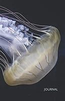 Journal: Jellyfish Notebook Blue Yellow Orange Under the Sea Ocean Life Qualle Méduse Medusa 1086054040 Book Cover