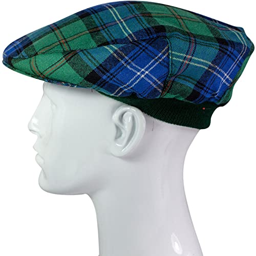 Casquette plate avec bande élastique ajustable pour taille unique