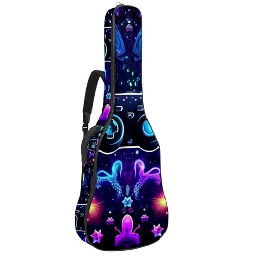 Housse guitare acoustique 109 cm idéale pour les trajets quotidiens et les cours