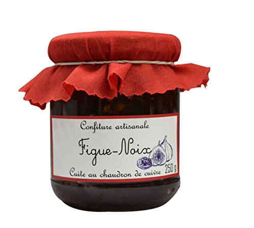 Confiture artisanale Figue-Noix, handwerklich hergestelle Feigenkonfitüre mit Walnüssen aus Frankreich, 250g Cover