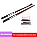 Side Skirts for Opel Corsa 2001-2012, Side Skirts Car Side Skirt Extensions Side Skirt Spoiler Car Accessories,Green